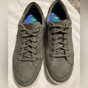 Nunn Bush Men’s Kore City Walk Lace To Toe Oxford Sneakers Shoes Charcoal 13